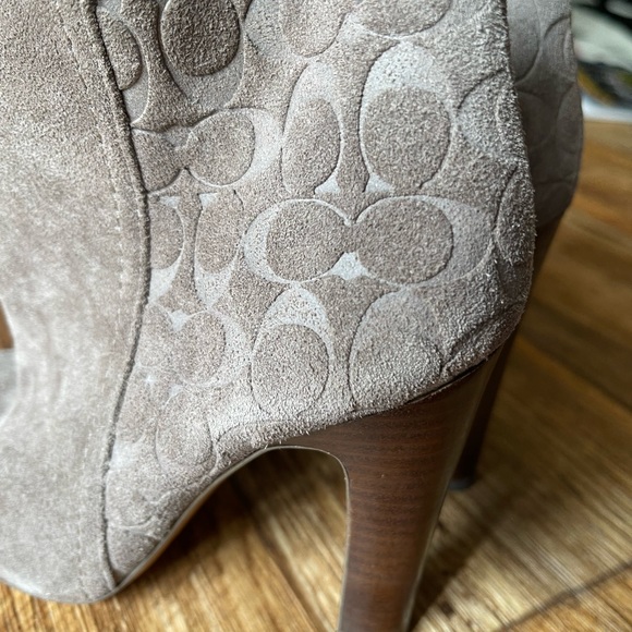 COACH suede booties - Picture 2 of 5